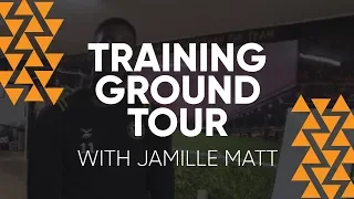 TRAINING BASE TOUR | Striker Jamille Matt Shows us around the Recently ReDeveloped Training Base