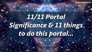 Do These 11 Things On 11 Nov | 11:11:22 Powerful Manifestation Portal | Don't Miss|Law of Attraction