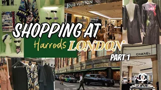 HARRODS TOUR LONDON - PART 1 |WHERE MILLIONAIRES GO SHOPPING | WORLDS MOST EXPENSIVE STORE 2023 4K