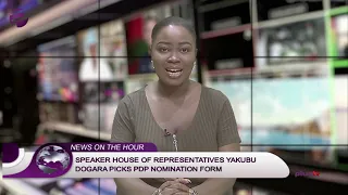 House Of Reps Speaker Yakubu Dogara Picks PDP Nomination Form