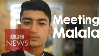 Meeting Malala: When Anwar's wish came true - BBC News