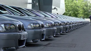 77 BMW M3 CSL E46 Meet at BMW Welt in Munich