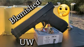 357 sig Blemished Underwood Ammo? In Ballistics Gel