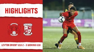 ACADEMY HIGHLIGHTS: Leyton Orient 2 - 3 Woking 3 (AET) | FA Youth Cup