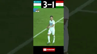 UZBEKISTAN vs TAJIKISTAN 5:1 #YouTube #football #shorts #tiktok #soccer