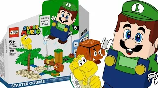 Распаковка LEGO Super Mario Luigi МОЙ ПОДАРОК НА ДЕНЬ РОЖДЕНИЯ!!!