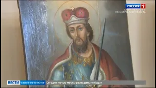В Александро-Невской лавре открылась выставка икон Александра Невского