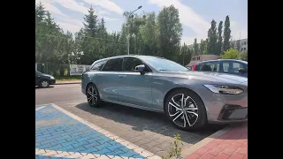 обзор Volvo V90 T8 AWD Recharge (гибрид)