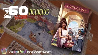 Concordia Board Game Review in 60 Seconds