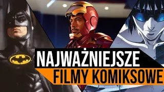 10 filmów komiksowych, które na zawsze zmieniły kino