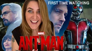 First time watching ANT-MAN (2015) What a FUN movie!! | MCU reaction