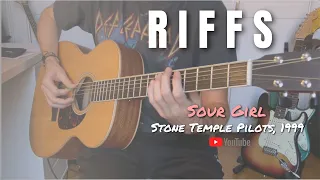 RIFFS | Sour Girl, Stone Temple Pilots, 1999 (Acoustic Guitar Cover)