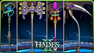 Hades 2 - All Weapons Aspects Showcase