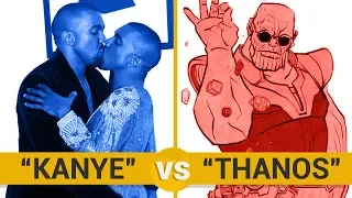 KANYE VS THANOS - Google Trends Show