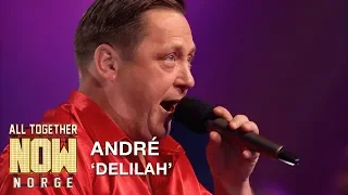 All Together Now Norge | King of karaoke André sings Delilah by Tom Jones | TVNorge