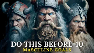 7 NON-NEGOTIABLE Goals Men Must Achieve BEFORE 40 (The ULTIMATE Truths...) | self development