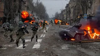 Great Victory (DEC 22 2022) Ukrainian forces fired M777 Howitzers destroy 30 Russian tanks to pieces