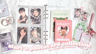 kpop collecting 101 ꒰ა✉️໒꒱ how to start a photocard collection ˚✿˖° collecting /trading/storing tips