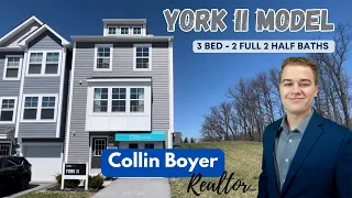 New Construction Townhouse Tour | Hanover PA | 3 Beds 2 Full and 2 Half Baths