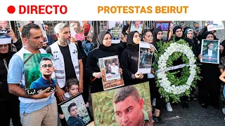 LÍBANO: PROTESTAS en el TERCER ANIVERSARIO de la EXPLOSIÓN del PUERTO de BEIRUT | RTVE