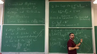 Joshua Zahl - Discretized algebraic geometry estimates for Kakeya and restriction
