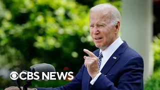 Biden discusses BA.5 variant after testing negative for COVID | full video