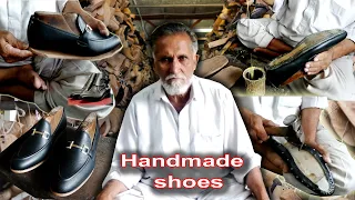 Hand made leather shoes making | Ingenious craftsman make hand made leather shoes