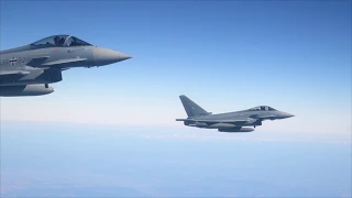 NATO Air Policing Simulated Intercepts Of Belgian Air Force A-321
