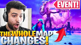 TRAVIS SCOTT EVENT CHANGES THE WHOLE MAP! (CRAZY FORTNITE CONCERT REACTION!) ft Ninja, Courage, Lupo