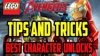 LEGO Marvel Avengers - Tips and Tricks - Best Character Unlocks