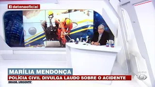 POLÍCIA DIVULGA LAUDO SOBRE O ACIDENTE DE MARÍLIA MENDONÇA