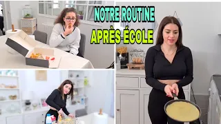 NOTRE ROUTINE APRÈS L’ÉCOLE #routine