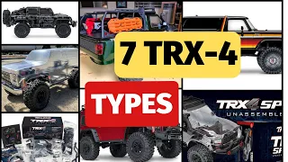 The 7 best types of Traxxas TRX-4's