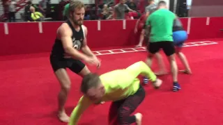 Conor McGregor and Gunnar Nelson Ido Portal training pre UFC 194