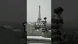 Evolution of Effiel Tower, 1889 - 2023. #shorts