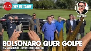 Bolsonaro quebra o silêncio e atiça golpistas; Argentina enfrenta Holanda na Copa