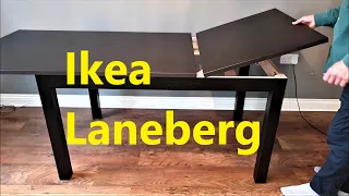 Ikea Laneberg extendable table