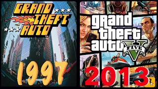 Evolution of Grand Theft Auto 1997-2013
