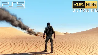 Uncharted 3 (PS5) 4K 60FPS HDR Gameplay (desert)