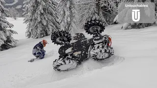 Can Am Renegade In Deep Snow 😱 Pushing The Limits To The Max❗️