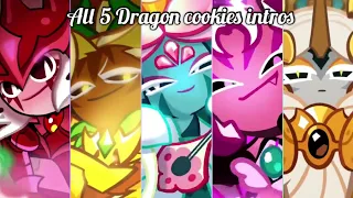 All 5 legendary Dragon cookies intros | Cookie Run: Ovenbreak