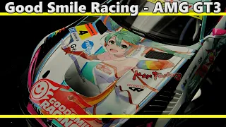 MERCEDES - AMG GT3 / TAMIYA 1/24 / Scale Model / Hatsune Miku / full build / SUPER GT / ASMR