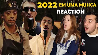 2022 EM UMA MUSICA - REAÇÃO FRANCÊS  - LEGENDADO !