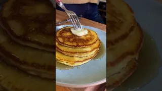 KETO ALMOND FLOUR FLUFFY PANCAKES #shorts