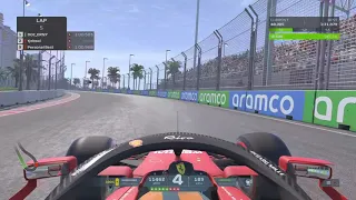F1 2021 game Jeddah Time Trial