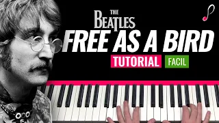 Como tocar "Free as a bird"(The Beatles) - Piano tutorial y partitura