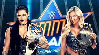 Rhea Ripley vs Charlotte Flair: NXT and Smackdown Women's Championship Match: SummerSlam: WWE 2K23