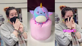 We destroyed her Clay Squishmallow Creation!