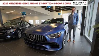 2022 Mercedes-Benz AMG GT 53 4MATIC+ 4-Door Coupe | Video Tour with Spencer