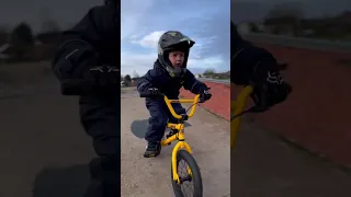 BMX Kids! Hip Jumps and Rollers at 3 Years Old!